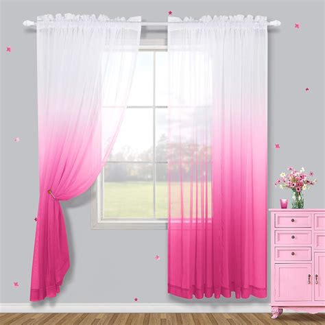 pink curtains amazon|curtains for a pink room.